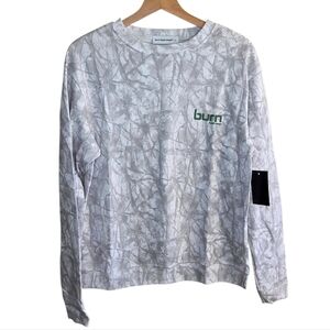 NWT Burn Boot Camp | Unisex Camo Crewneck Sweatshirt Size Small